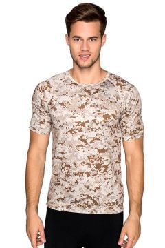 TF ARMY MİCRO T-SHIRT DİJİTAL BEJ