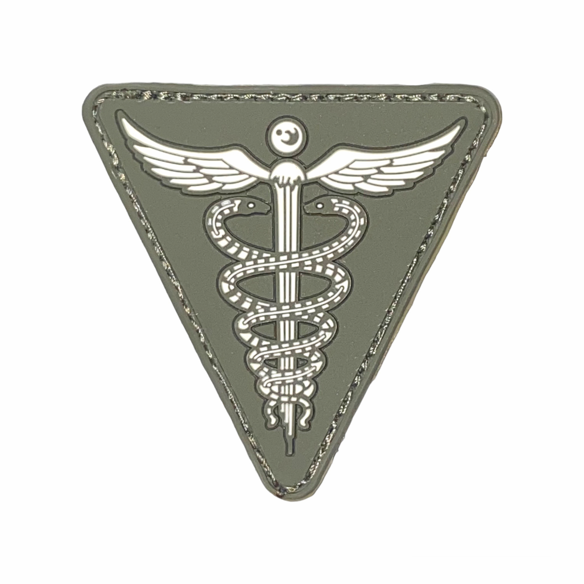 Para Medic 3D Silikon Patch Olive Rengi arma