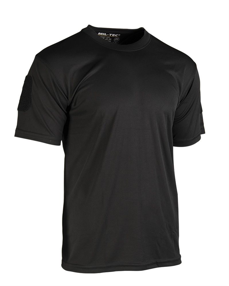 MIL-TEC Sturm Tactical T-Shirt Quickdry Siyah-11081002