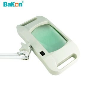 Bakon BK500D-10X LED Akrobat Büyüteç 2x15w 170x113 mm 10 Diopter Mercek ( Loop )