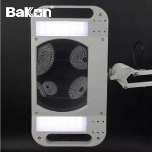 Bakon BK500D-10X LED Akrobat Büyüteç 2x15w 170x113 mm 10 Diopter Mercek ( Loop )