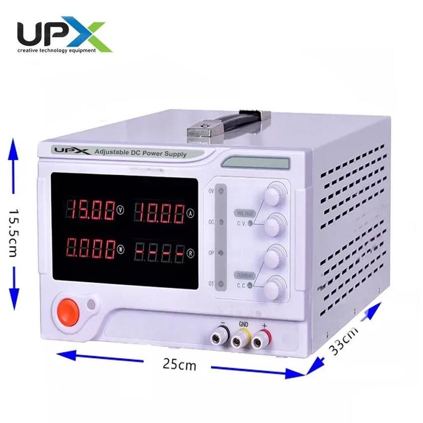 Upx K3020 0-30V 0-20A 10mv 10ma Tek Çıkışlı Dc Ayarlı Güç Kaynağı