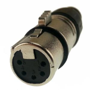 Canon 5 Pin Dişi Ara Tip XLR Konnektör