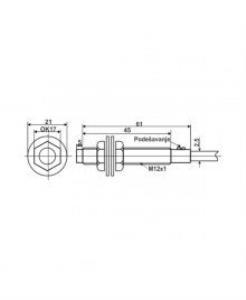 MOMENTUM CM12-3002NA NPN NO Kapasitif Çıkık Kafa M12 20mm