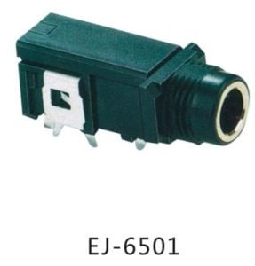 EJ-6501 PCB Type 6.35mm Stereo Jack 4 PİNLİ