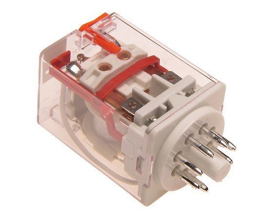 Hongfa Röle, 12V/DC 2 Kontak 8 Pin HF10FH & 012D-2ZT