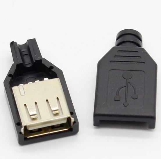 USB KABLO TİP DİŞİ  KAPAKLI