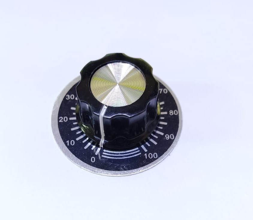 Pot Düğmesi Scalası Numaralı 42 mm + MF-A03 Pot Düğmesi 2 Li Takım