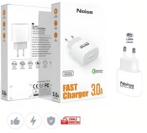 Noise Usb Soketli Hızlı Şarj Adaptörü 3.0A 18 Watt 3.0 Quik Charge Adaptör