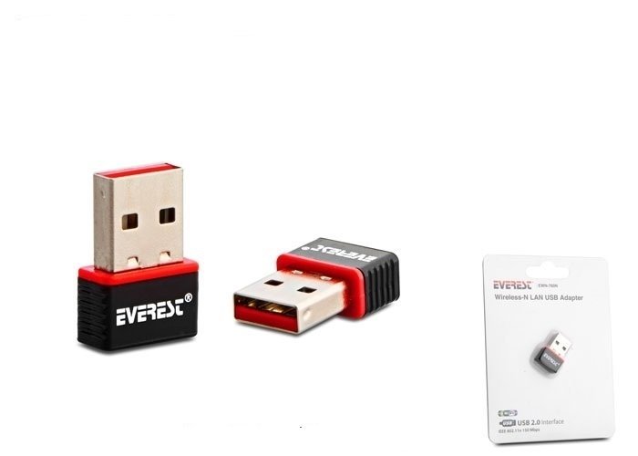 Everest EWN-760N 150 Mbps Usb Kablosuz Adaptör