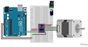 ARDUİNO DRV8825 STEP MOTOR SÜRÜCÜ