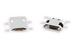 USB MİCRO  SOKET  SMD PCB TİP  DİŞİ  5  Pin  USB 166