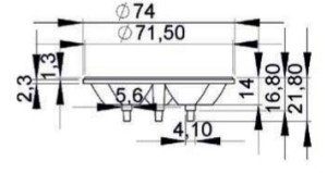 6 LED GRUP LENS 50° TIRTIRLI