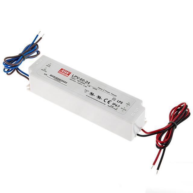 Meanwell Lpv-60-24 60w 24v 2,5a Sabit Voltaj Led Driver İp67