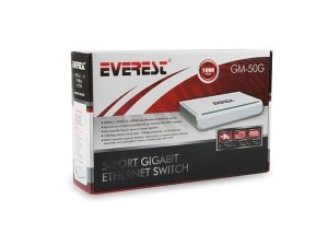 EVEREST ESW-515G HUB 05 SPEED ETHERNET  5 Lİ HUB GIGABIT 1000MBPS