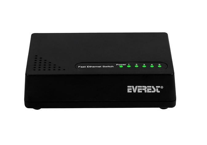 EVEREST ESW-505 HUB 05 SPEED ETHERNET  5 Lİ HUB GIGABIT 1000MBPS