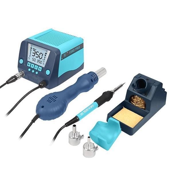 Bakon BK881 İntelligent 2 in 1 Isı Ayarlı Havya İstasyonu 650w havya 90w 3YIL GARANTİ