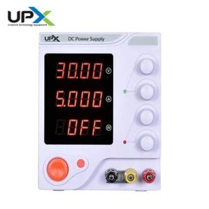 Upx K3005F 0-30V 0- 5A Tek Çıkışlı Dc 4 Haneli Ayarlı Güç Kaynağı