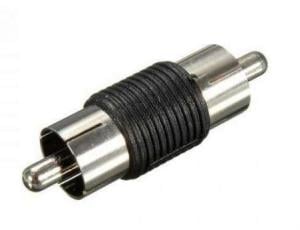 RCA ADAPTÖR 1 RCA ERKEK  / 1 RCA  ERKEK ARA BİRLEŞTİRME