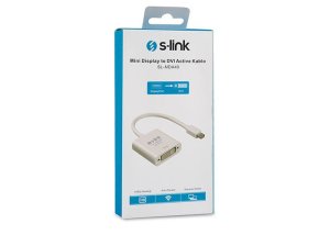 S-LİNK Mini Display Port - DVI Dişi Çevirici  SL-MDA40