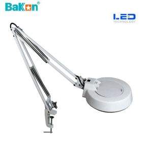 Bakon BK500C-8X 15w Led Akrobat Büyüteç 127 mm 8 Diopter Mercek ( Loop )