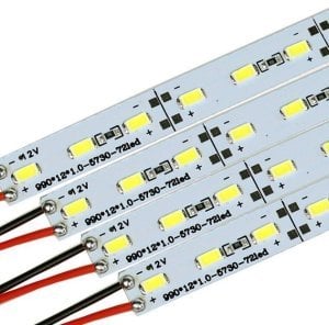 LED-Modül 5630 BEYAZ Smd 12V 1mt = 72  Led li  ALÜMİNYUM PCB Line