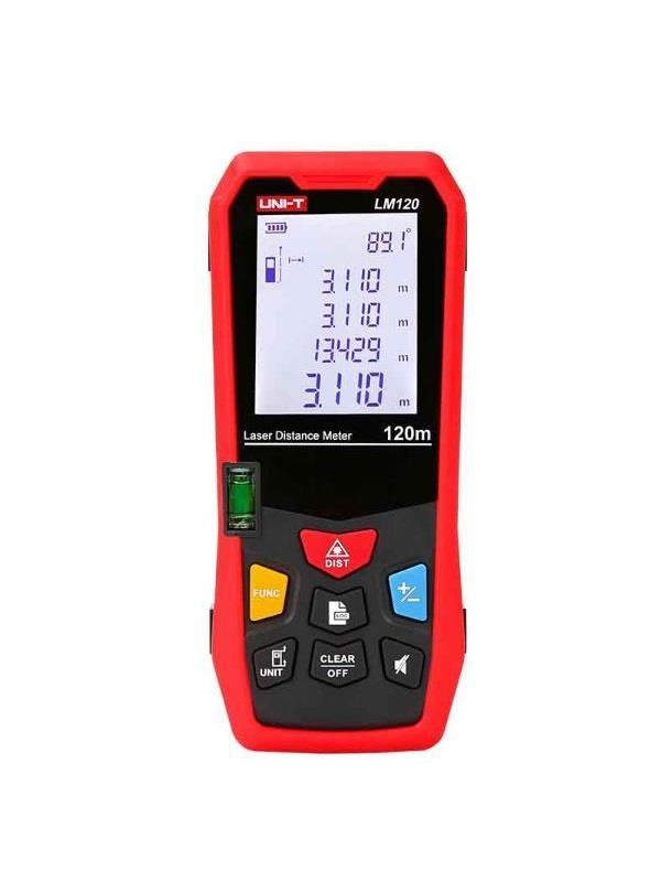 Unı-t  Lm120 120 Metre Su Terazili Lazer Metre