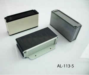 AK-AL-113-5  112x30x53 Gri Alüminyum Profil Kutu
