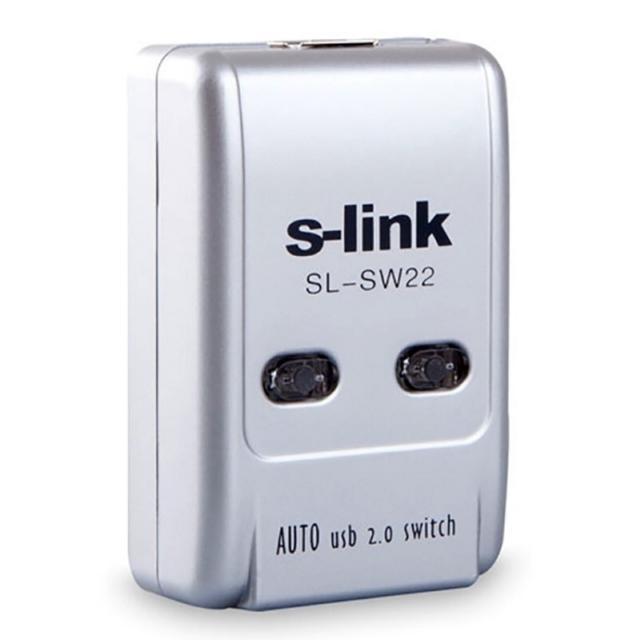 S-Link SL-SW22 2 Port USB 2.0 Switch