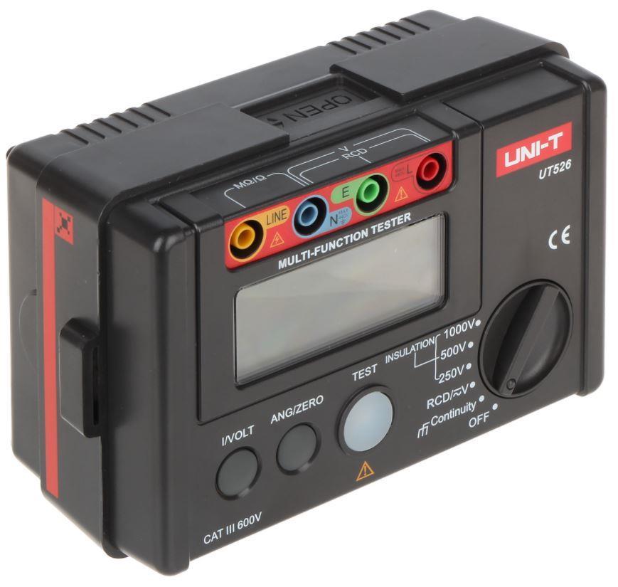 UNI-T UT 526 Kaçak Akım 1000V İzolasyon Test Cihazı RCD Tester UT526