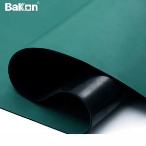 Bakon BK123 ESD Yeşil Antistatik Örtü (ESD Mat) 1x1 Metre Kare