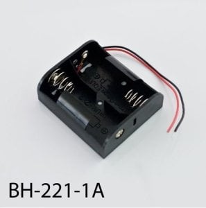 AK-BH-221-A  2xC C-SİZE PİL YUVASI KABLOLU (ALTKY)