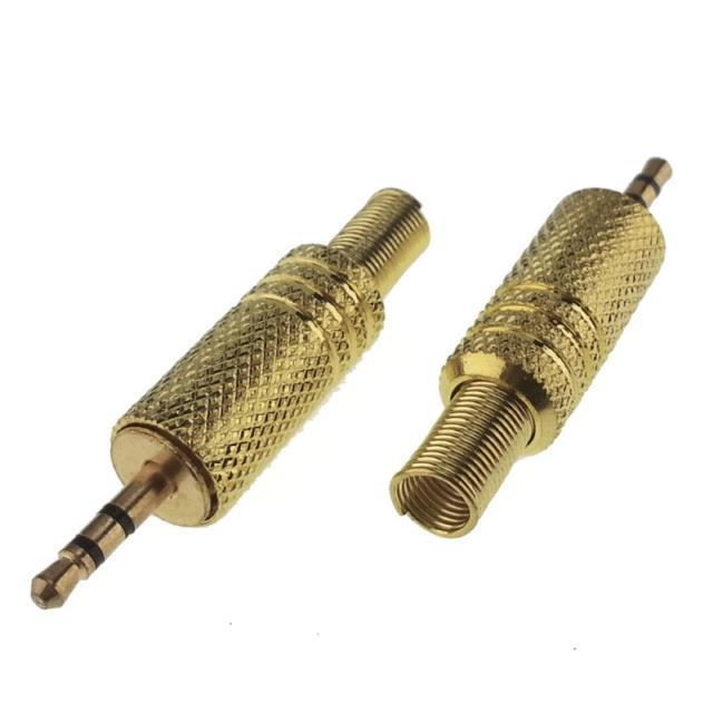 2,5 mm Stereo Erkek Metal Jak