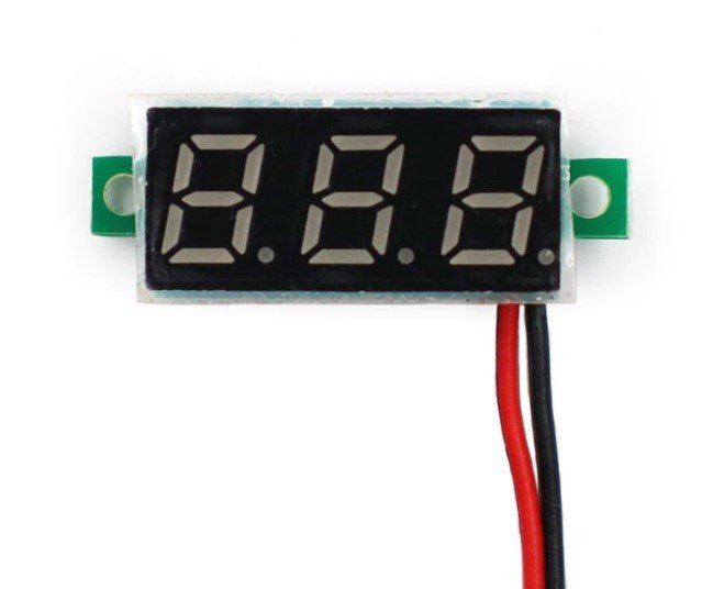 Dijital Voltmetre 0~30VDC 30*12*9