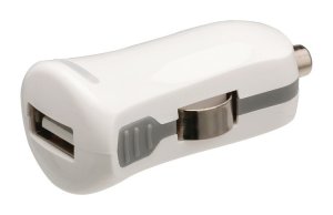 VALUELİNE VLMB11950W  ÇAKMAK USB Araç Şarj Cihazı BEYAZ   Out:USB 5V 2100 mA