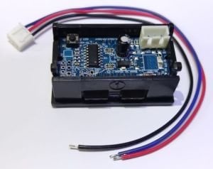 Voltmetre Dijital Kırmızı ( 0 ~ 100V DC ) 48x29x22
