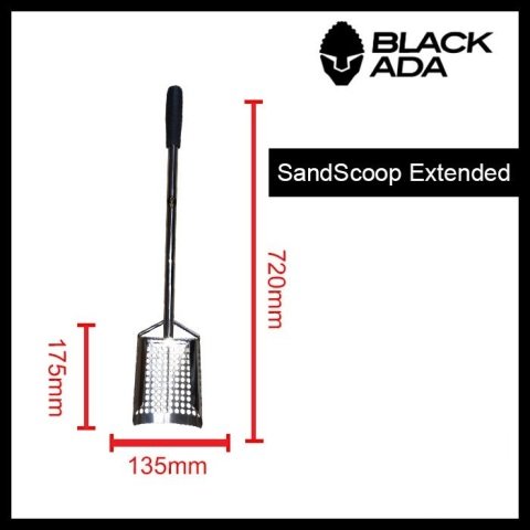 SandScoop Extended - Uzun Kum Küreği - Paslanmaz Çelik