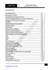 Deniz Ticareti Hukuku 2024 Bahar Dönemi Efsane Seri