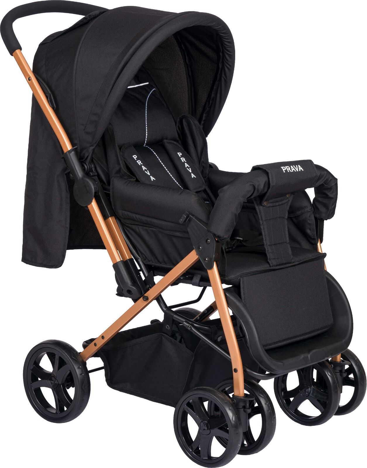 Prava P06  Comfort Bebek Arabası-siyah2023