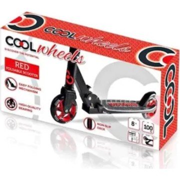 cool wheels +8 scooter kırmızı