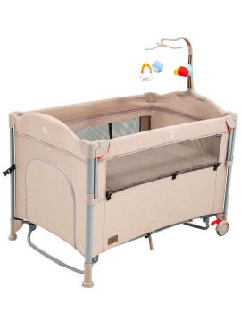 Baby2Go Venedik Anne Yanı Park 70x110 Kahverengi