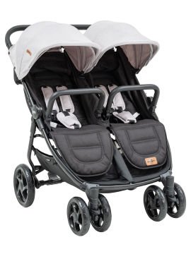 Baby2Go 2325 California Ikiz Bebek Arabası Gri