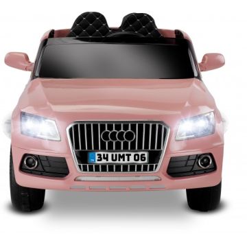 Babyhope Q-suv 12 V. Kırmızı Akülü Araba - Pembe