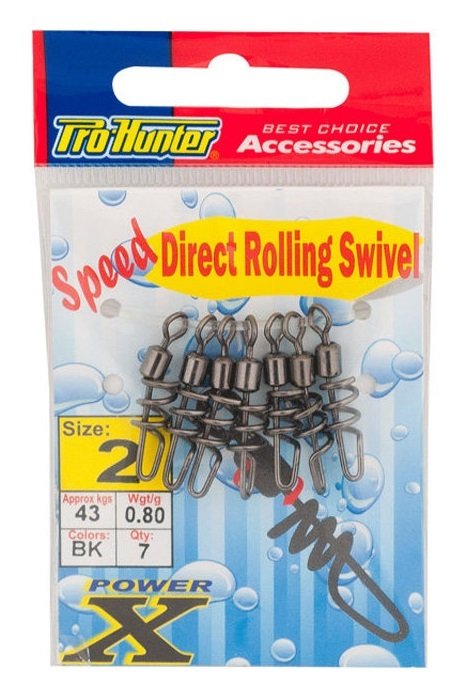 Pro Hunter Speed Direct Rolling Swivel