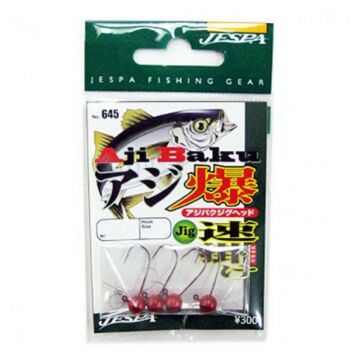 Yarie NO.645 Aji Baku Jighead 1.65  gr #8 Numara İğne