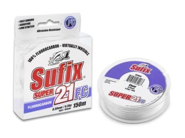 Sufix Süper 21 FC Fluorocarbon Misina 80 mt