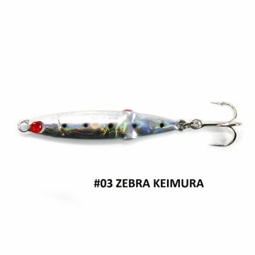 Fujin Baby Squıd Jig LRF Yemi Zebra Keimura