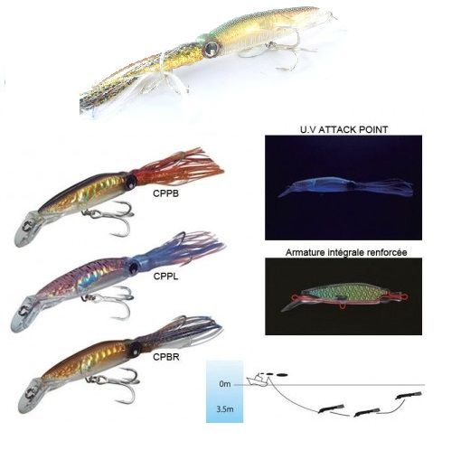 Yozuri Sashimi 3D Squirt 190mm Sahte Balık