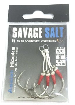 Savage gear Eyed Asist Hook Double ( İkili Asist İğne )
