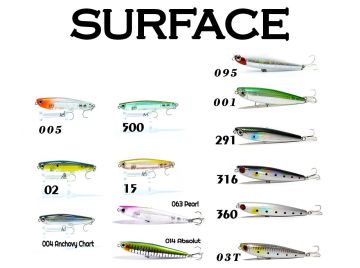 FUJIN Surface Minnow SF-90SW Maket Balık